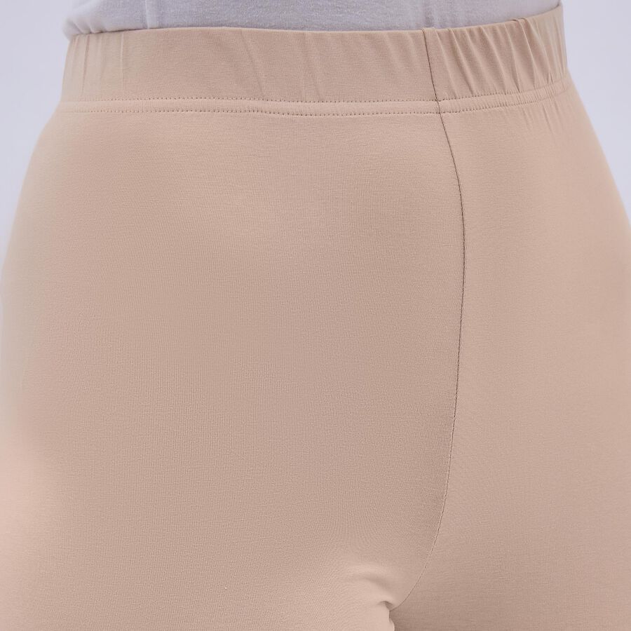 Women's Soft Beige Regular Fit Boyleg Knickers, Beige, large image number null
