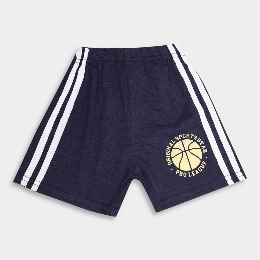 Boys' Bermudas, नेवी ब्लू, large image number null