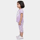 Girls Lilac Upper and Bottom Set, Lilac, small