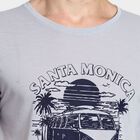 Men's Round Neck Half Sleeves T-Shirt, हल्का ग्रे, small image number null