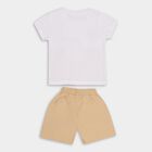 Infants' 100% Cotton Baba Suit, गहरा पीला, small