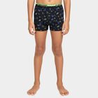 Boys' Navy Regular Fit Space Print Briefs, नेवी ब्लू, small image number null