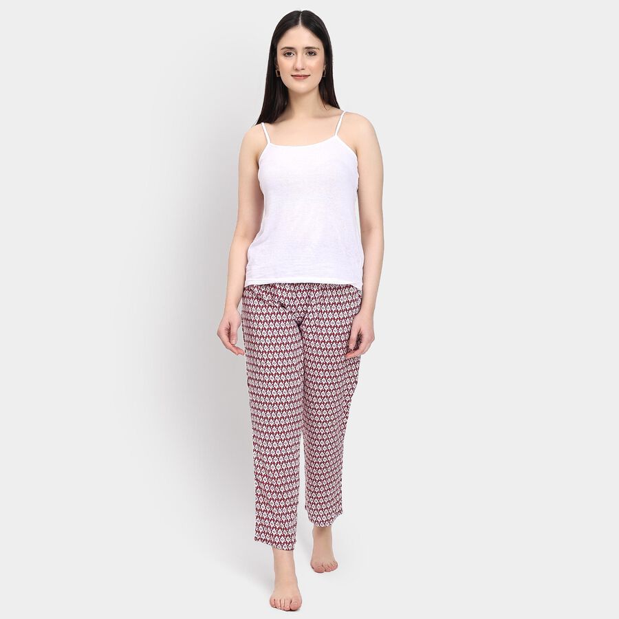 Ladies' Pyjama , वाइन, large image number null