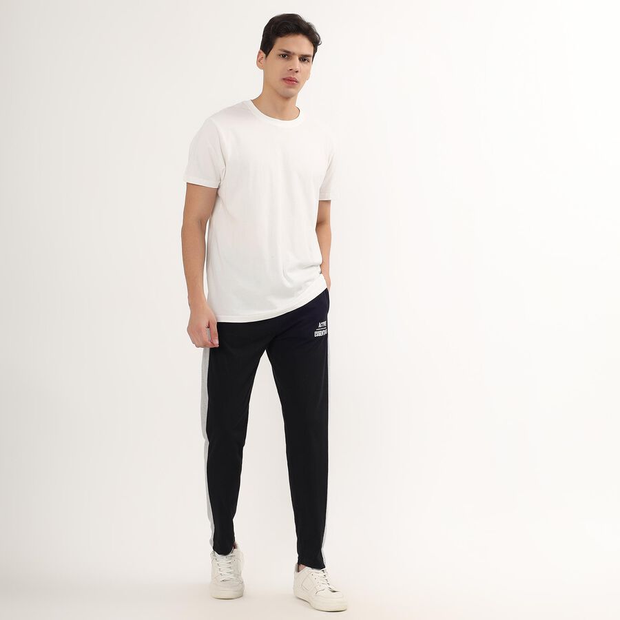 Men's Basic Track Pants , Black, large image number null