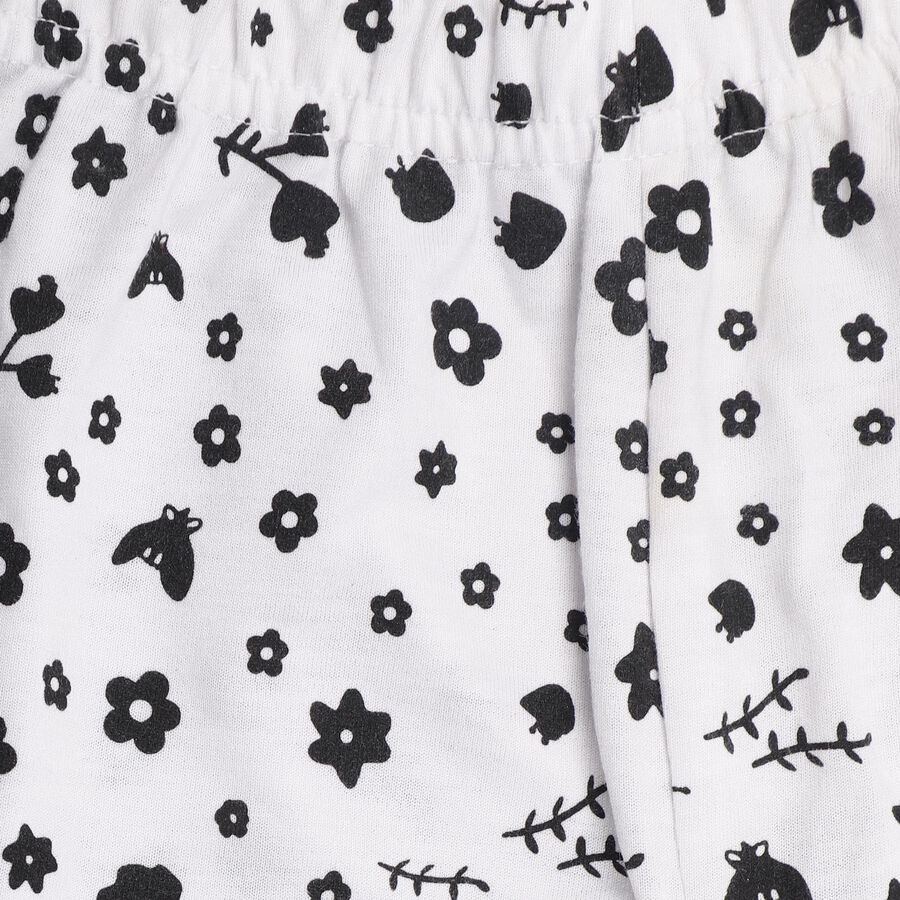 Girls' Pull Ups Capri , White, large image number null