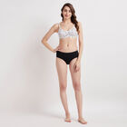 Printed Non-Padded Bra, White, small image number null