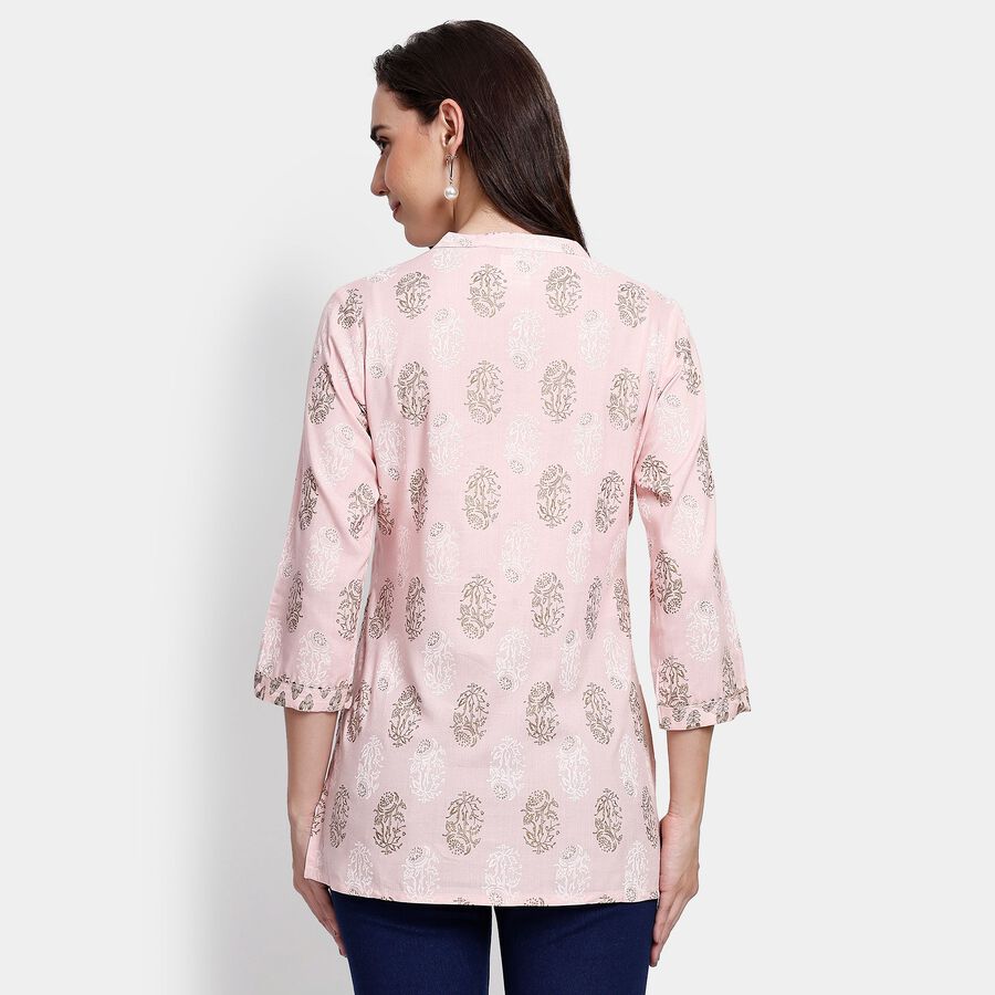 Ladies' Kurti, हल्का गुलाबी, large image number null