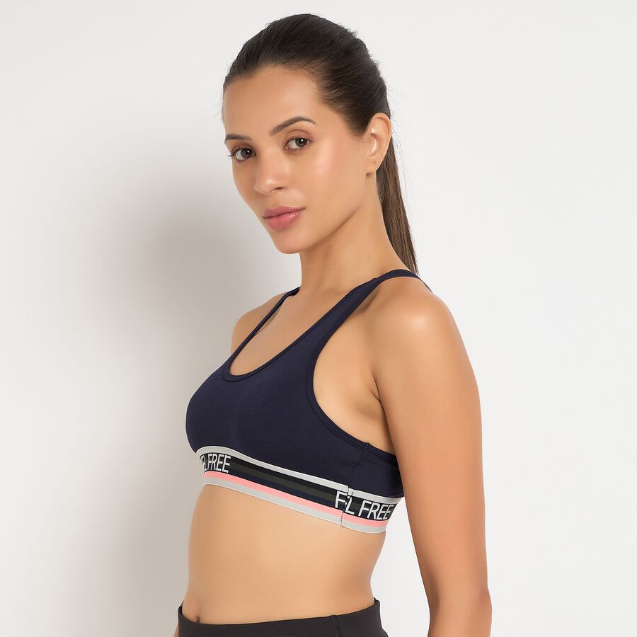 Ladies' Bra, Navy Blue, large image number null