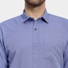 Solid Formal Shirt, Navy Blue, small image number null