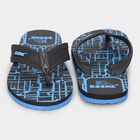 Men's V Strap Slipper, Blue, small image number null