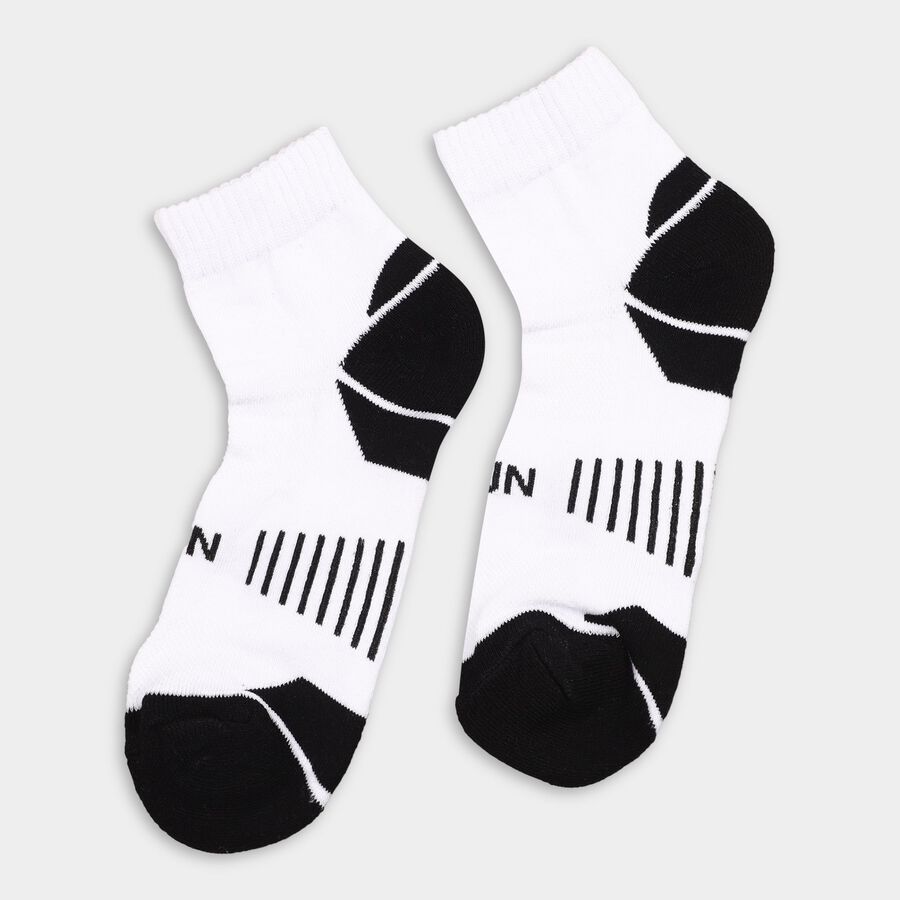 Men's Socks (Pack of 3), चारकोल, large image number null