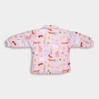 Infants Light Pink High Neck Casual Jacket, Light Pink, small image number null