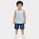 Infants' Vest, हल्का नीला, small