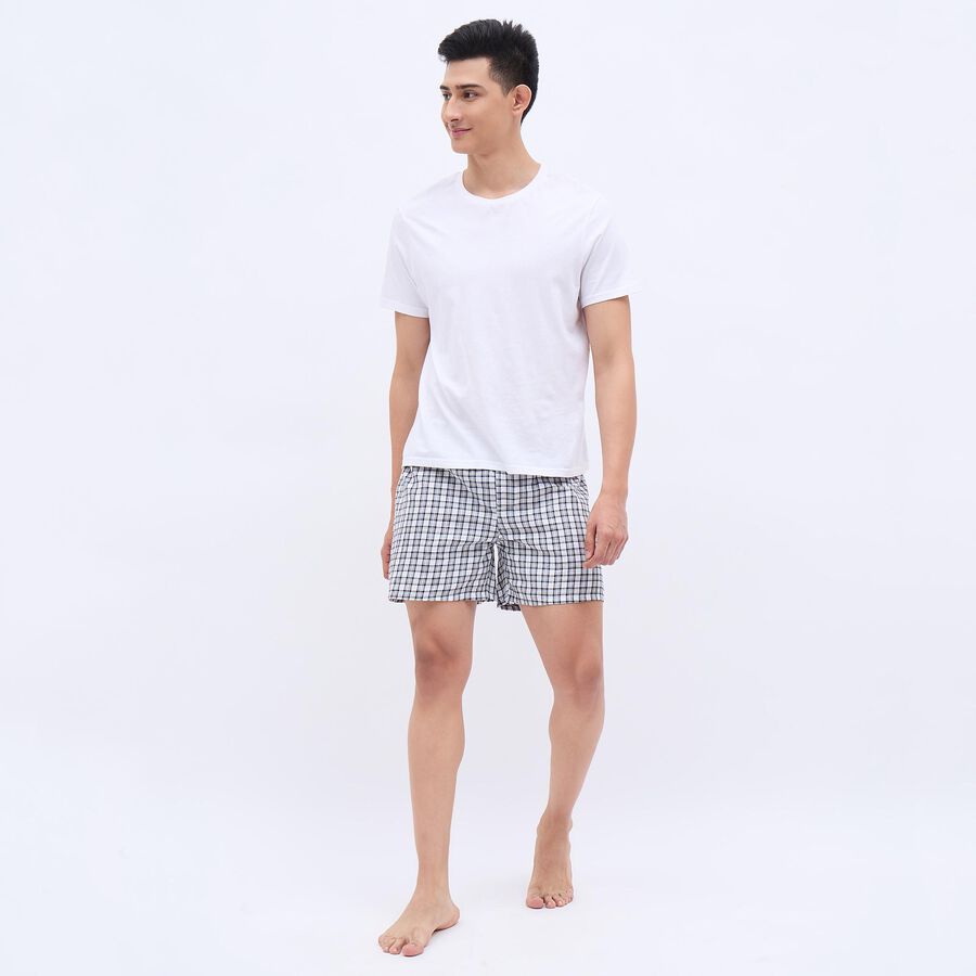 Men's Boxers, गहरा ग्रे, large image number null