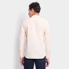 Men's100% Cotton Casual Shirt, Beige, small image number null