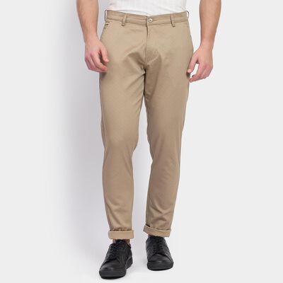 Men's Slim Fit Casual Trousers