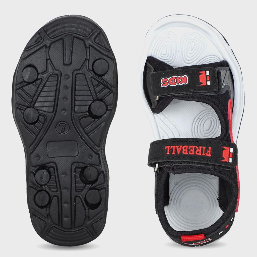 Boys' Sandal, Red, large