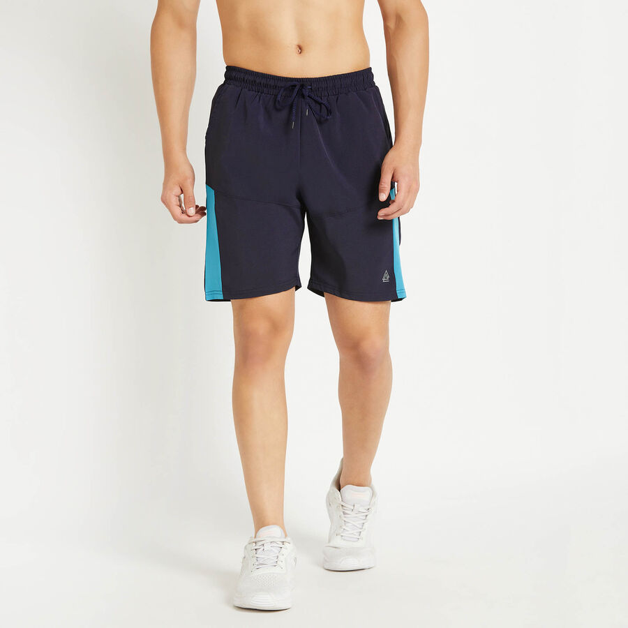 Cut & Sew Bermuda, Navy Blue, large image number null
