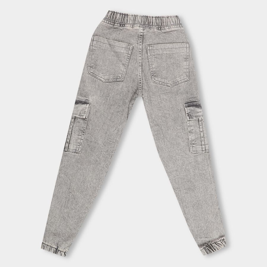 Boys' Jeans , हल्का ग्रे, large image number null