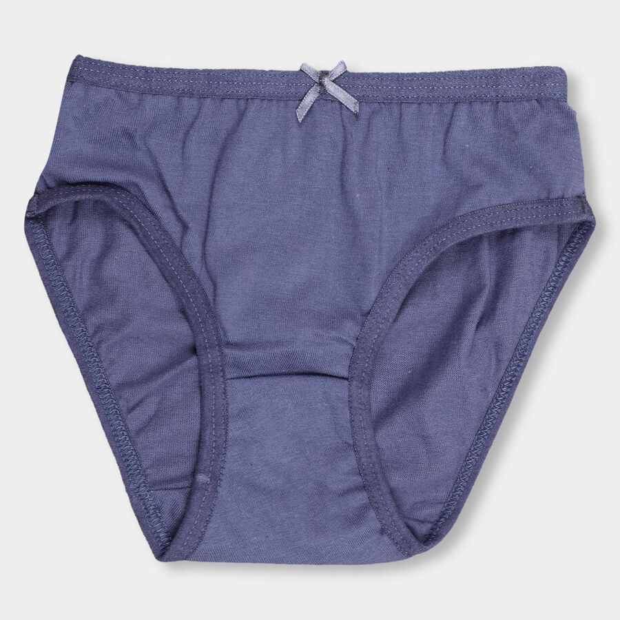 Girls' Panty, गहरा नीला, large image number null