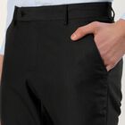 Men's Slim Fit Formal Trousers, Black, small image number null