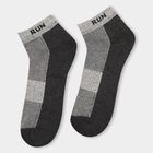 Men's Sports Socks (Pack of 3), Black, small image number null