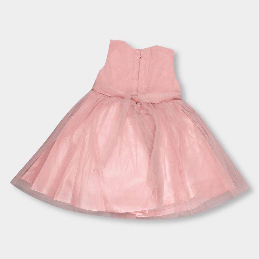 Girls' Frock , हल्का गुलाबी, large image number null