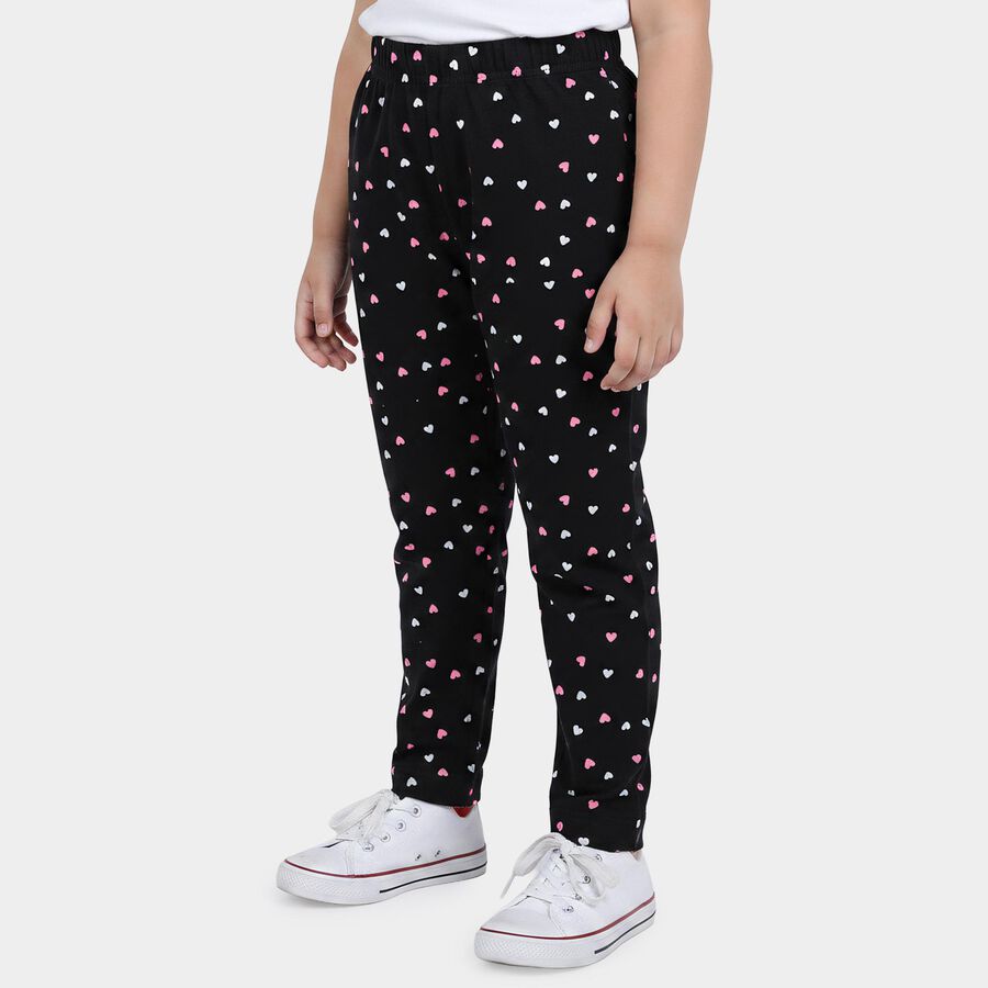 Girls' Pyjama, Black, large