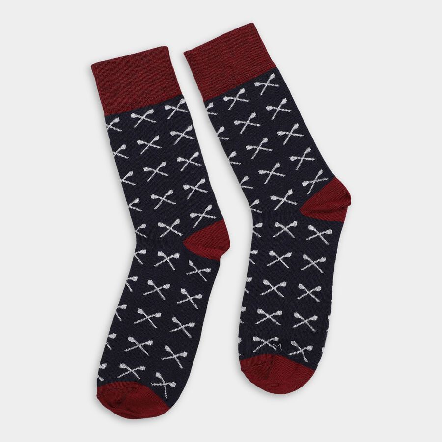 Men's Socks (Pack of 3), Melange Light Grey, large image number null