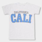 Boys' White Round Neck Printed T-Shirt, Ecru Melange, small