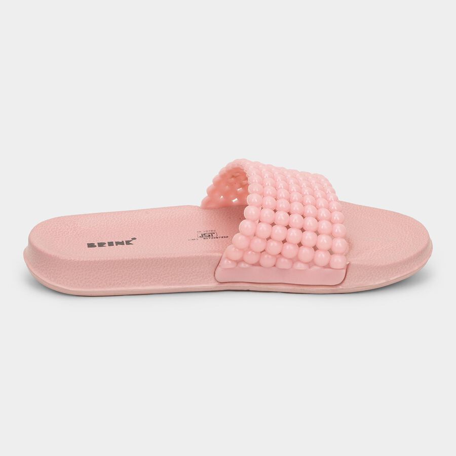 Ladies' Slider Slipper, गुलाबी, large image number null
