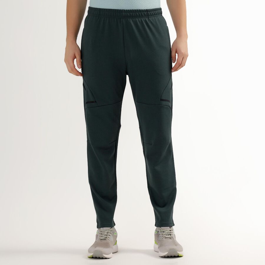 Men's Active Track Pants, Dark Green, large image number null