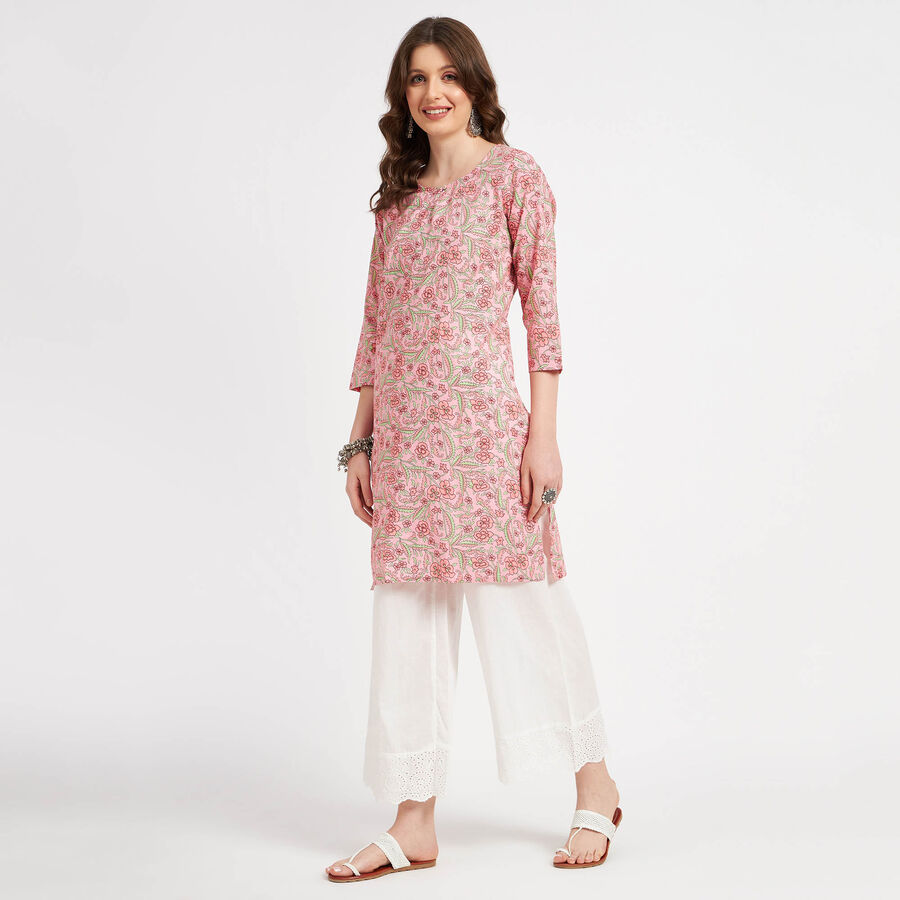 All Over Print Straight Women, Light Pink, large image number null