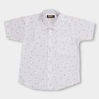 Boys' 100% Cotton Casual Shirt , White, small image number null