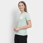 Ladies' Round Neck T-Shirt , हल्का हरा, small image number null