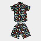 Boys Cotton Baba Suit, Black, small image number null