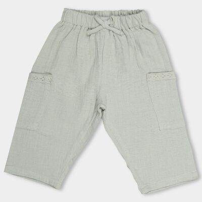 Infants' 100% Cotton Elasticated Trouser