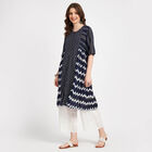 Solid Empire Line Women, Navy Blue, small image number null