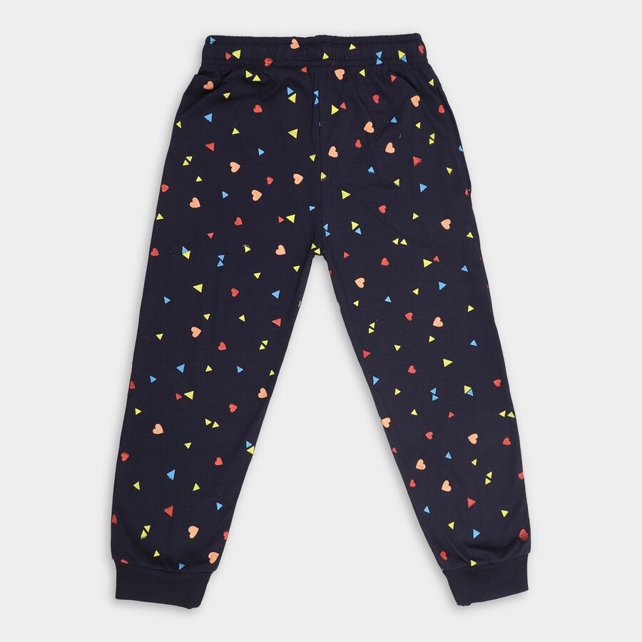 Girls' Pyjamas, नेवी ब्लू, large image number null