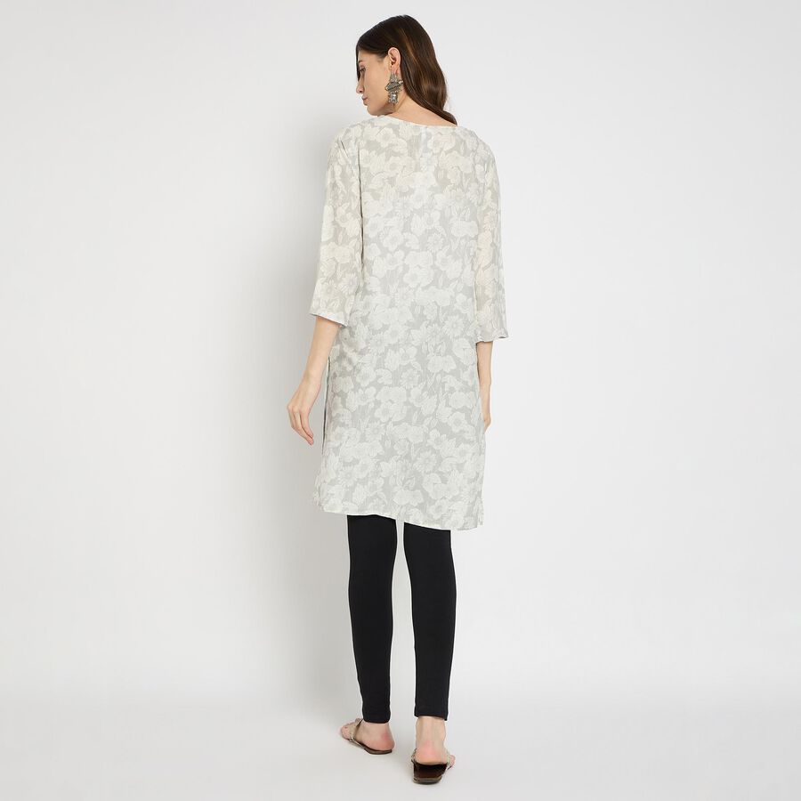 Ladies' Kurta , हल्का ग्रे, large image number null