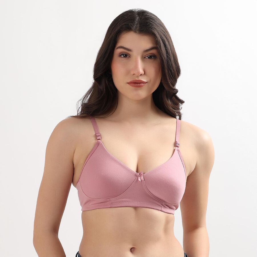 Ladies' Bra, Light Pink, large image number null