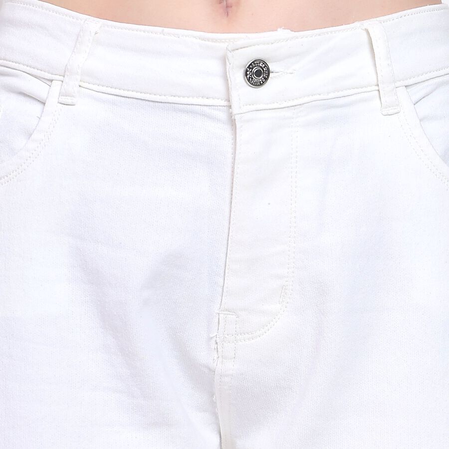 Ladies' Jeans, White, large image number null
