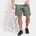 Men's 100% Cotton Bermudas , Light Green, small image number null