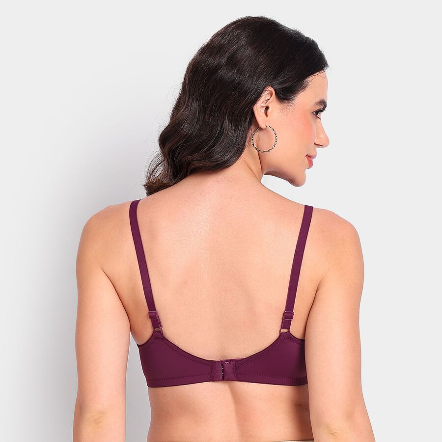 Ladies' Bra, वाइन, large image number null