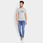 Round Neck T-Shirt, Light Grey, small image number null