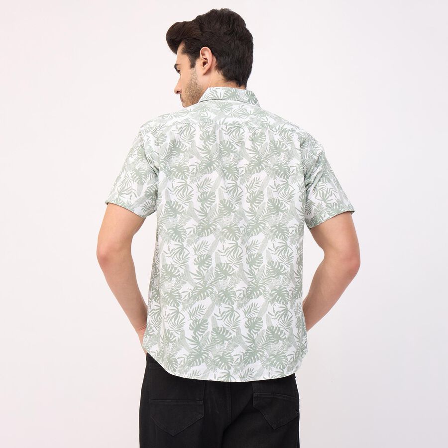 Men's 100% Cotton Casual Shirt, हल्का हरा, large image number null