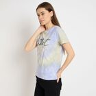 Ladies' 100% Cotton Round Neck T-Shirt, Light Green, small
