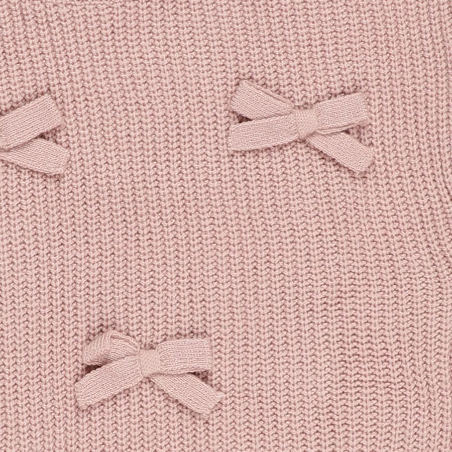 Girls' Light Pink Crew Neck Casual Pullover, Light Pink, large image number null