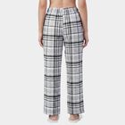 Women's Light Grey Regular-fit Heart Printed Pyjama, हल्का ग्रे, small