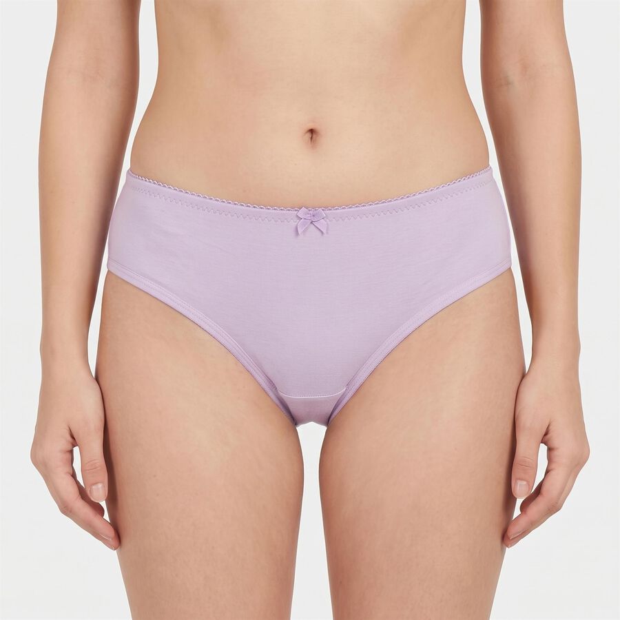 Women's Assorted Regular Fit Solid Panty, Assorted, large